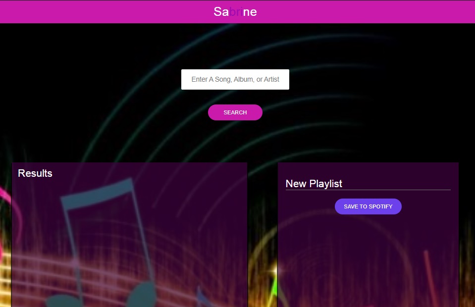 Music App with Spotify